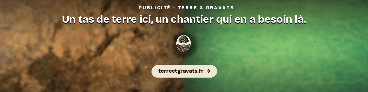 Terre & Gravats — Un tas de terre ici, un chantier qui en a besoin là. Découvrir terreetgravats.fr